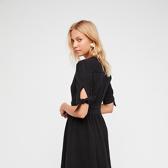 New Free People Love of My Life Midi Dress - Picture 3 of 4